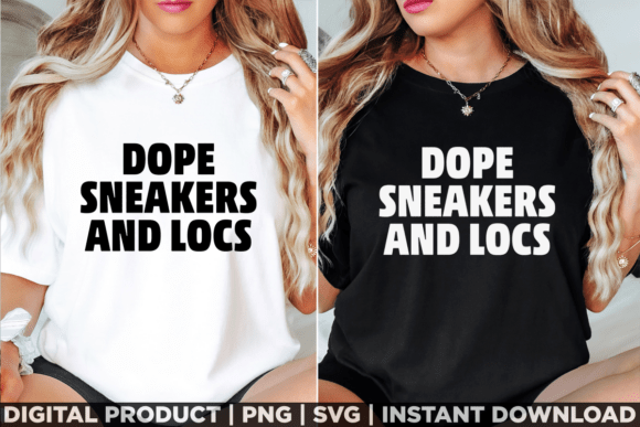 Dope Sneakers and Locs Hip Hop Fashion