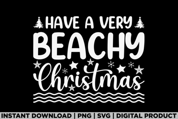 Have a Very Beachy Christmas in July Graphics
