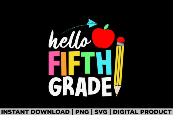 Hello Fifth Grade Team 5th Grade Teacher Graphics