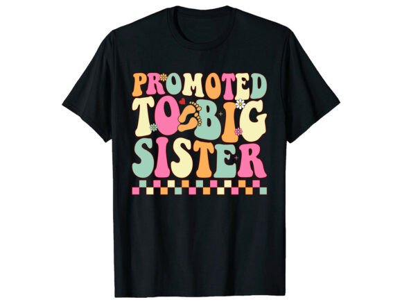 Promoted to Big Sister Family T-Shirt