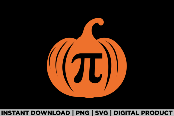 Pumpkin Pi Math Thanksgiving Halloween Graphics