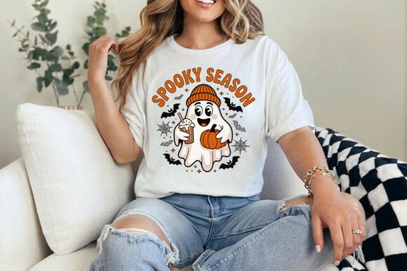 Spooky Season – Halloween Ghost SVG PNG