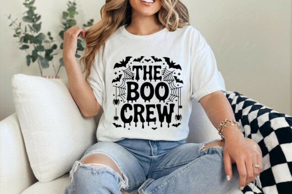 The Boo Crew Halloween Sublimation PNG