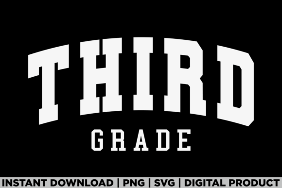Third Grade 3rd Grade First Day School Graphics