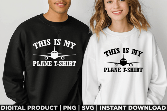 This is My Plane Shirt Airplane Pilot